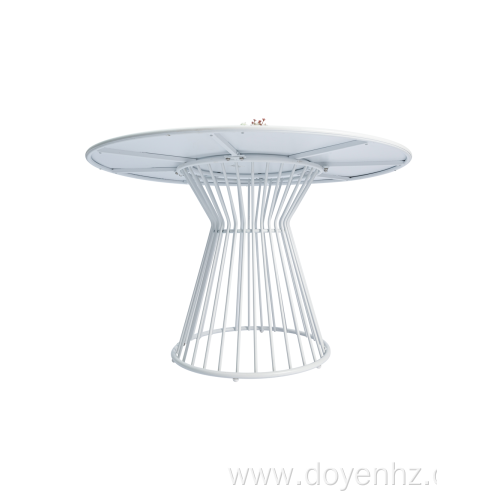 120cm Metal Crafted Round Table